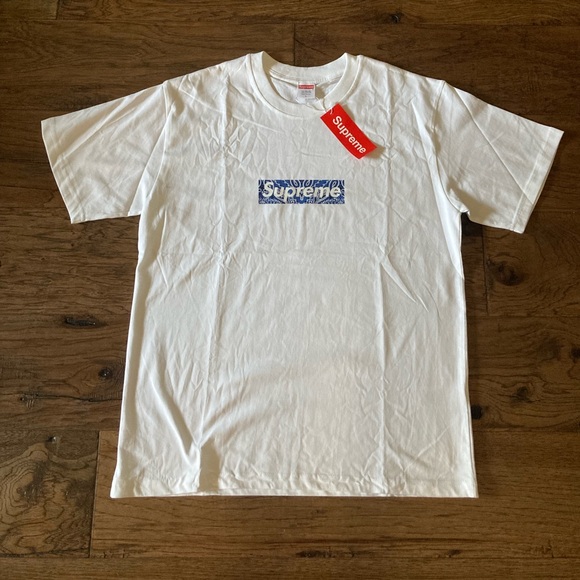 White Supreme Shirt Large New - Picture 1 of 11